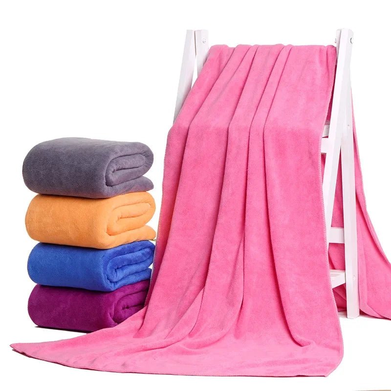 Baths Towel Quick - dry Home Hotel Large Size Beach Bath Towels for Adults - silverfoxgoods